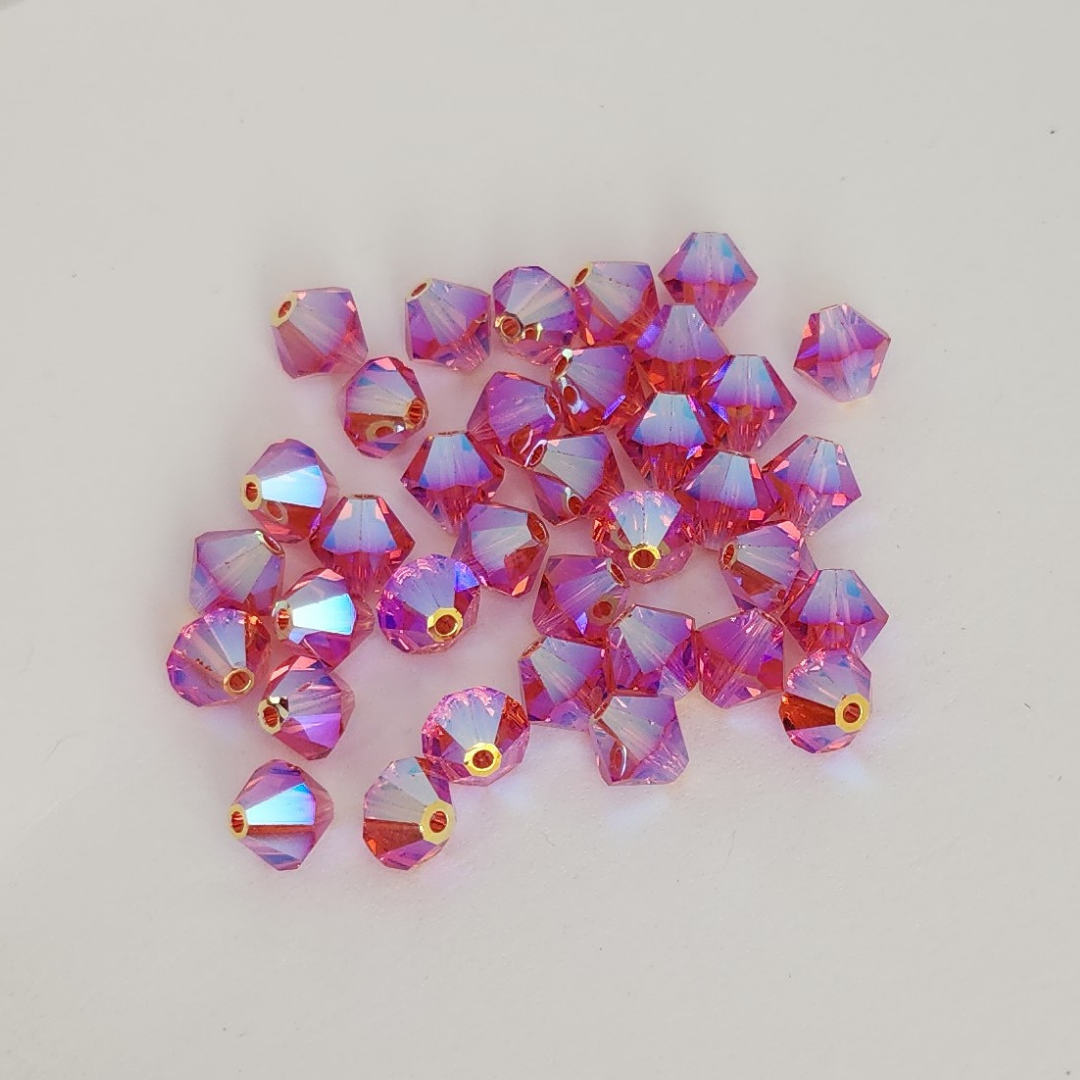 Bicone 6mm AB2X
