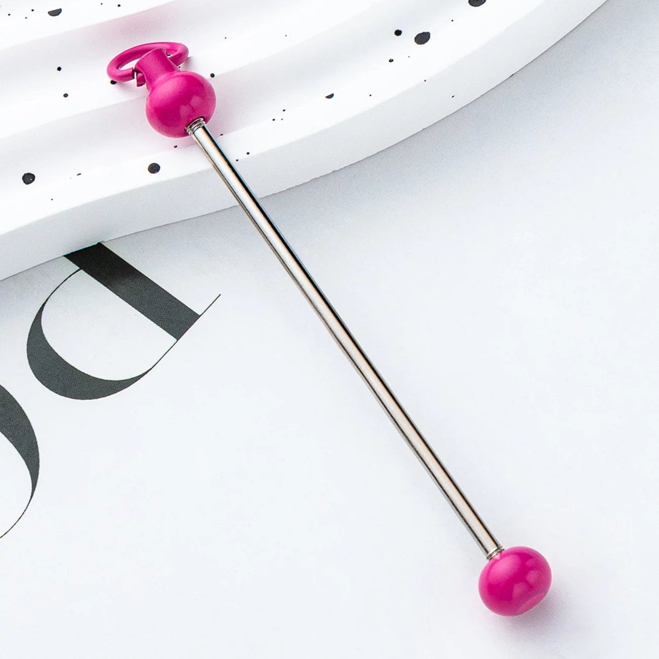 Beadable Keychain Pole