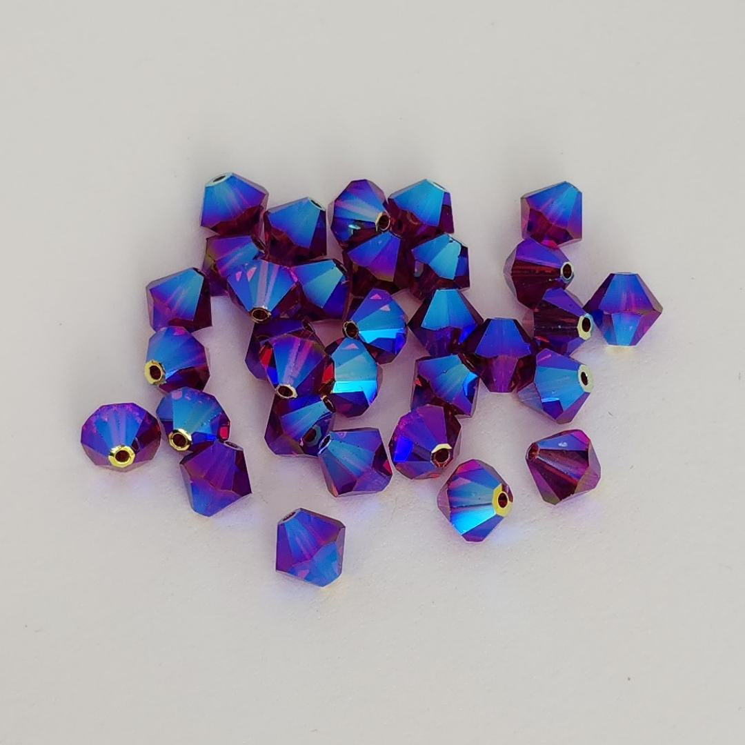 Bicone 6mm AB2X
