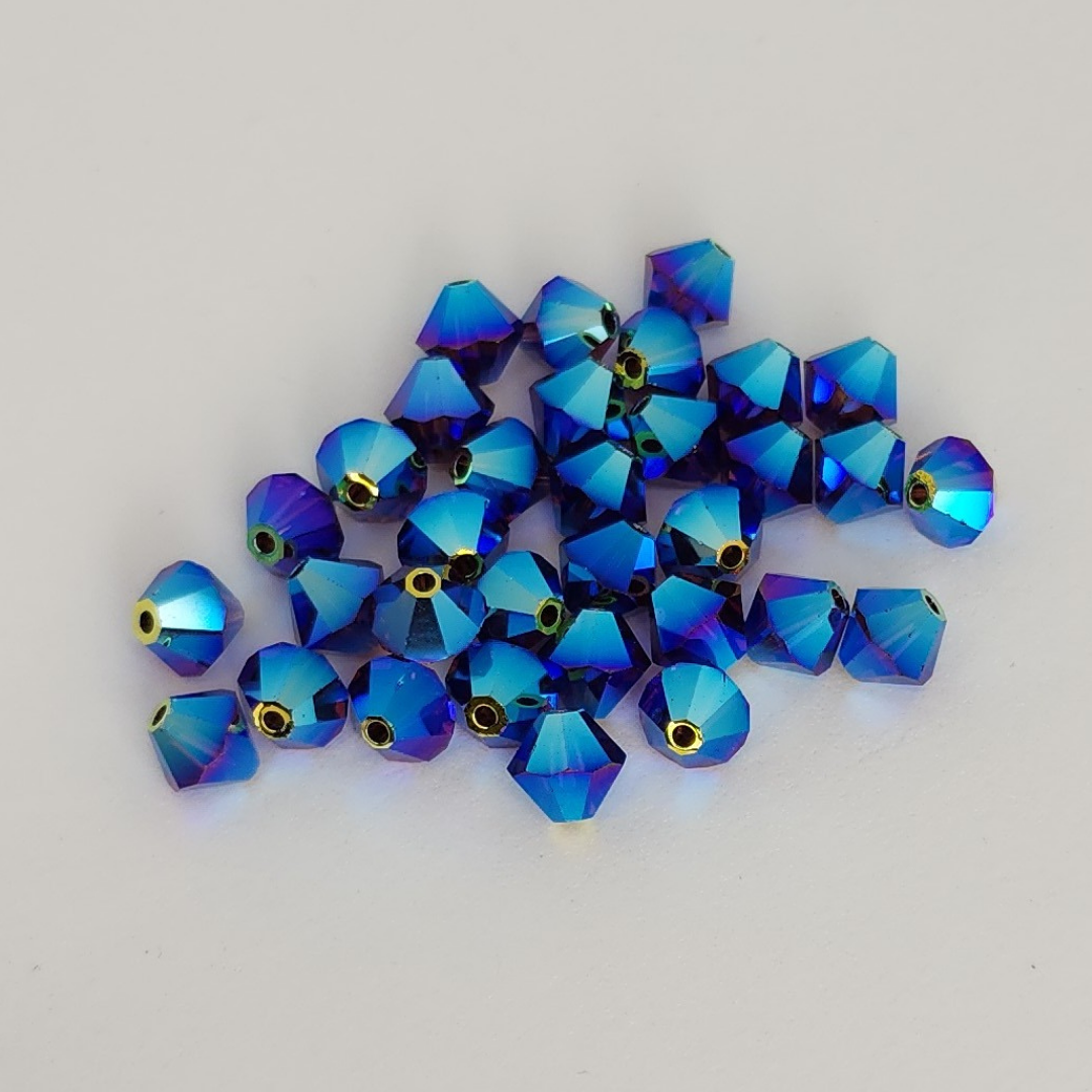 Bicone 6mm AB2X