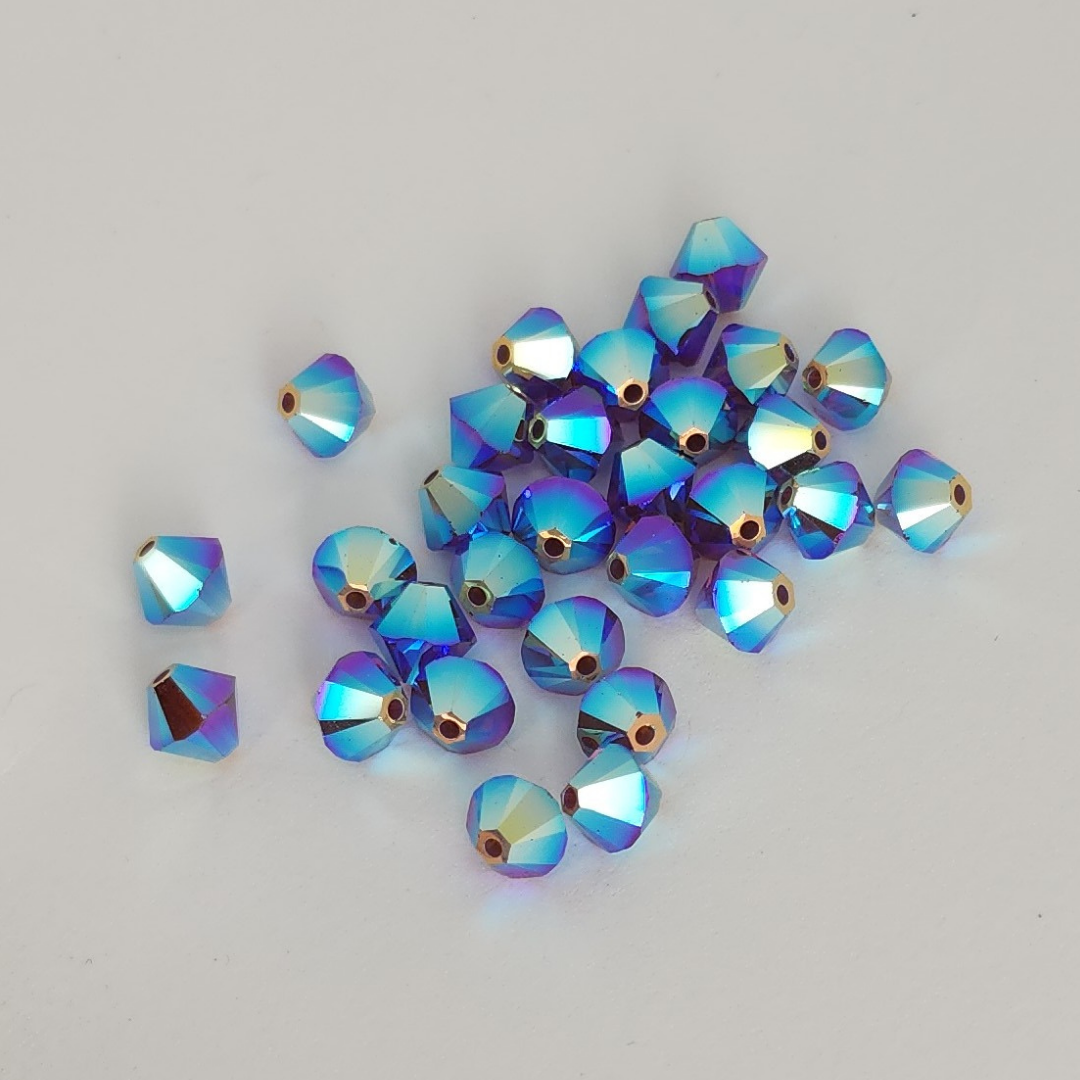 Bicone 6mm AB2X