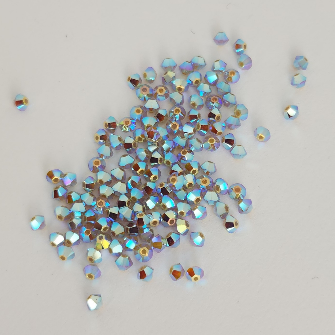 Bicone 3mm AB2X