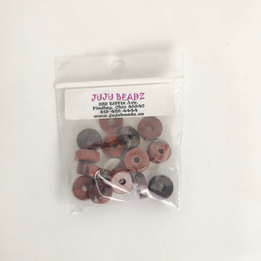 Red Jasper Disk 10mm