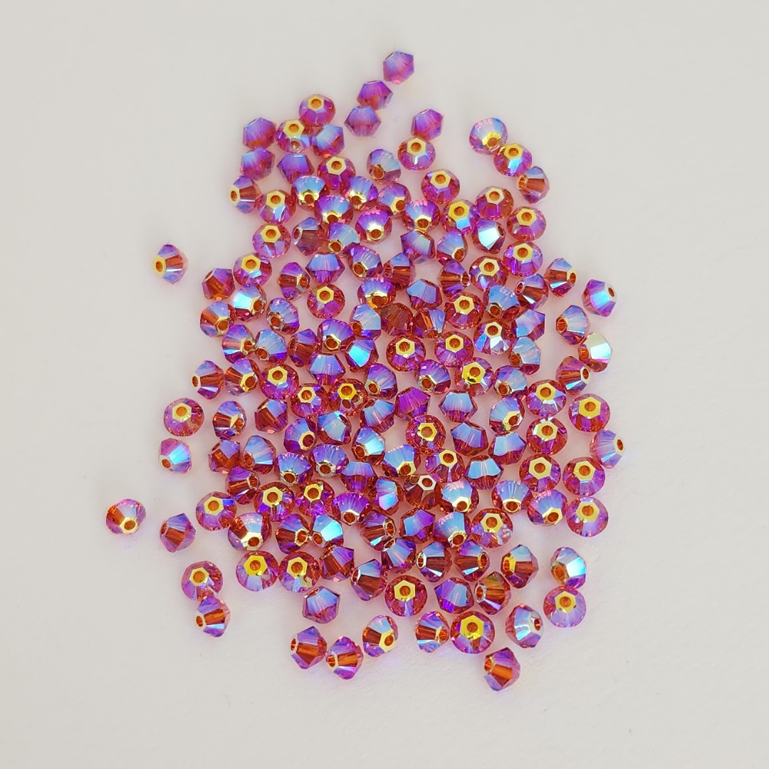 Bicone 3mm AB2X