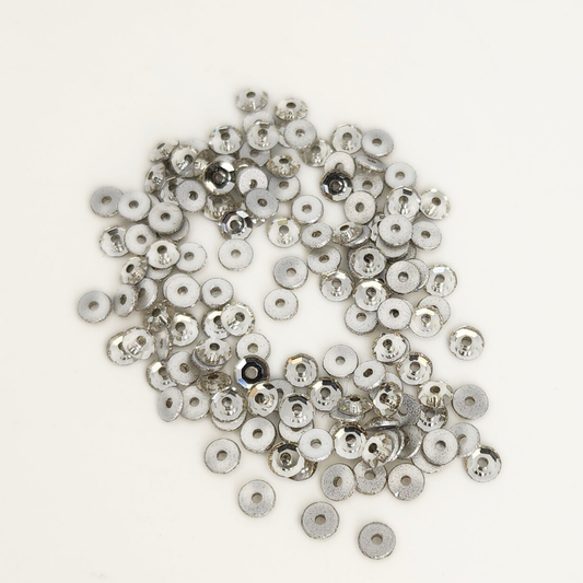 Crystal Silver Loch Rose 3mm