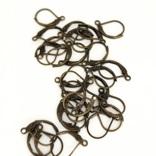Oval Lever Back 12x10mm Bulk
