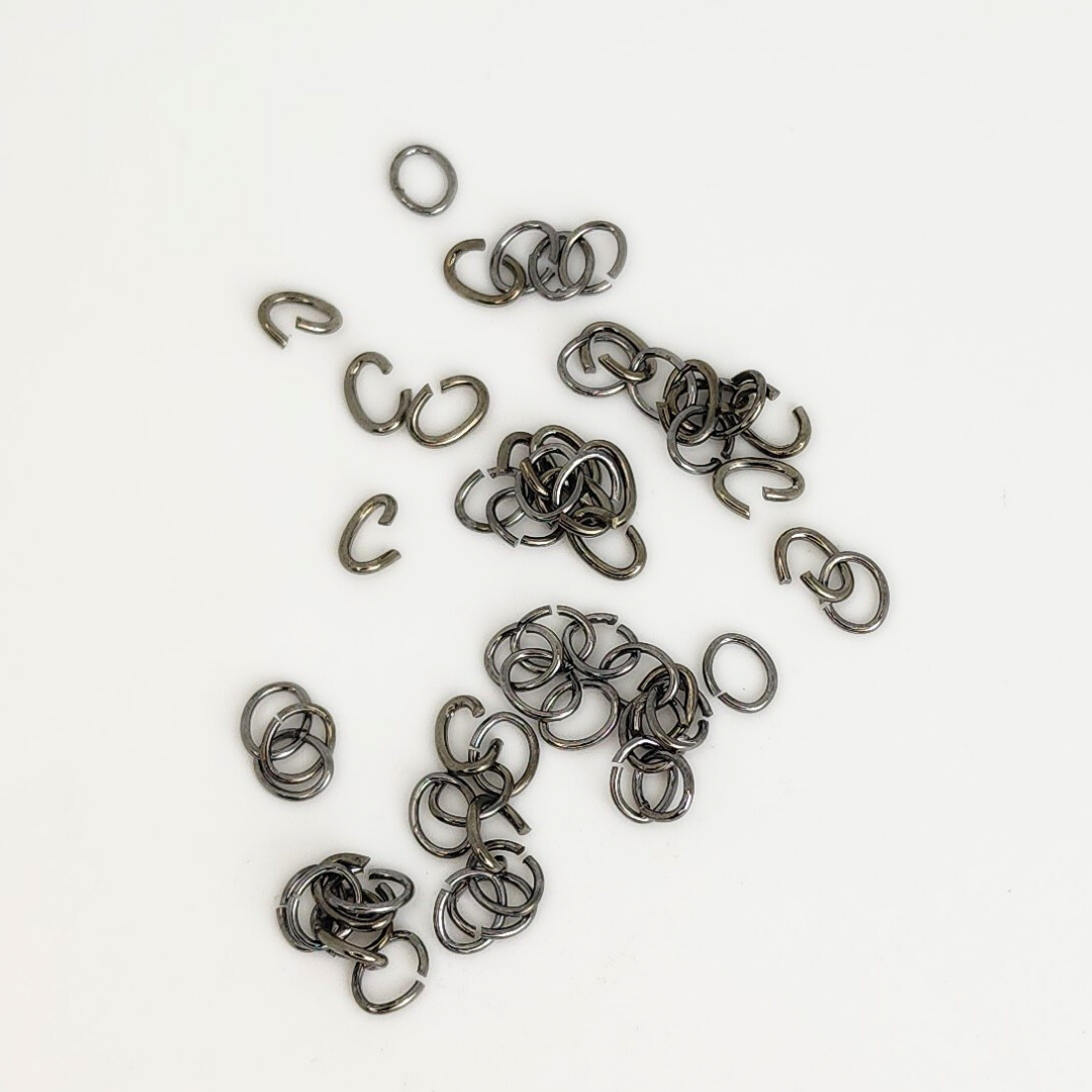 Jump Ring Oval 18g 6x3mm