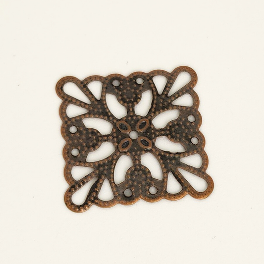 Filigree Square 24x24mm