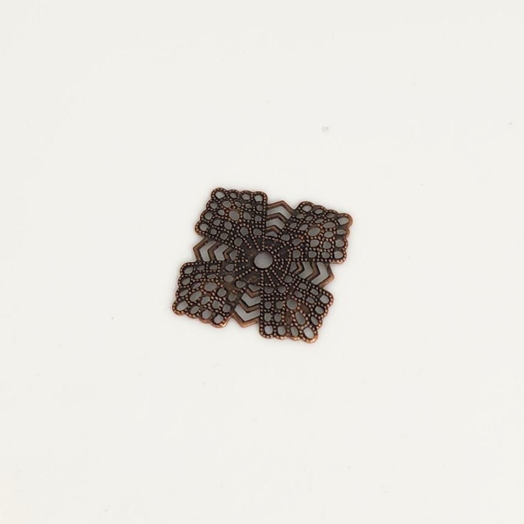 Square Filigree 22mm