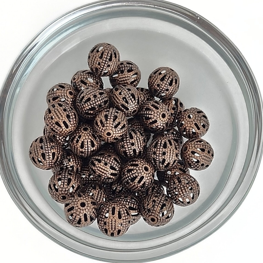 Filigree Round 8mm