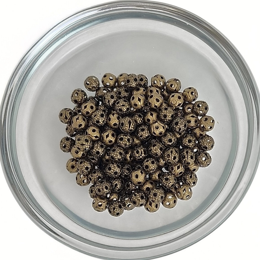 Filigree Round 4mm