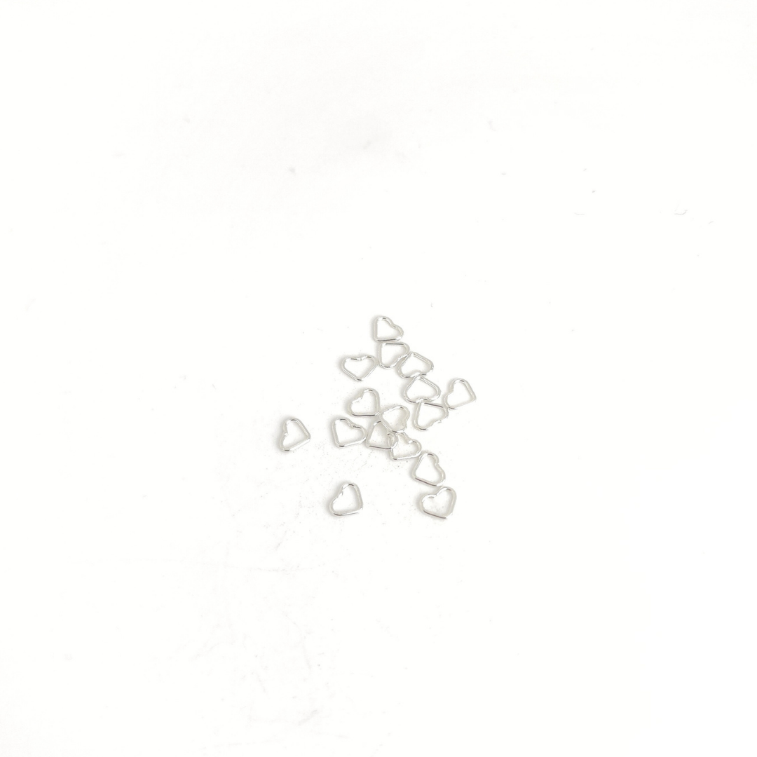 Closed Heart Jump Ring 22g