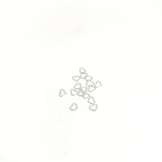 Closed Heart Jump Ring 22g