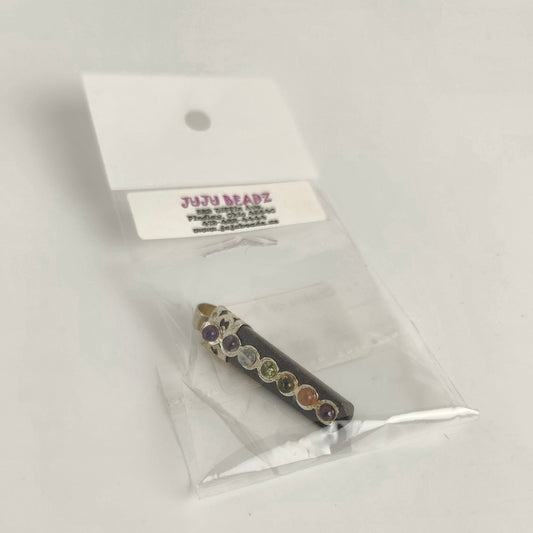 Chakra on Tourmaline Pendant
