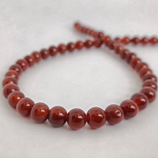 Red Agate Round 8mm