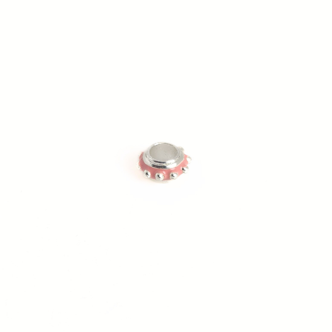 Beaded Rondelle 12x6mm