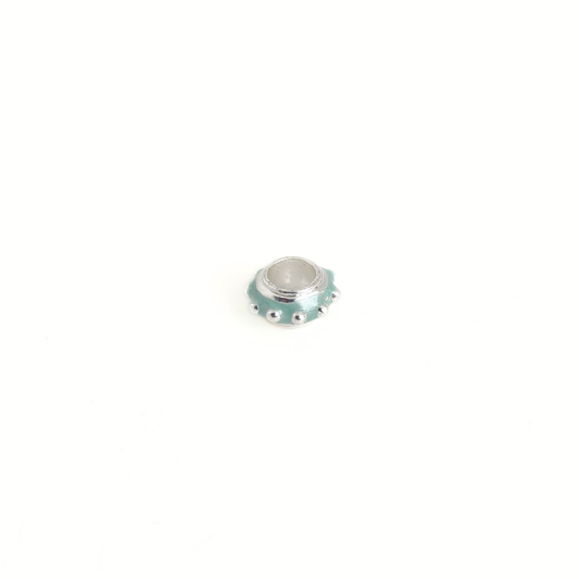 Beaded Rondelle 12x6mm