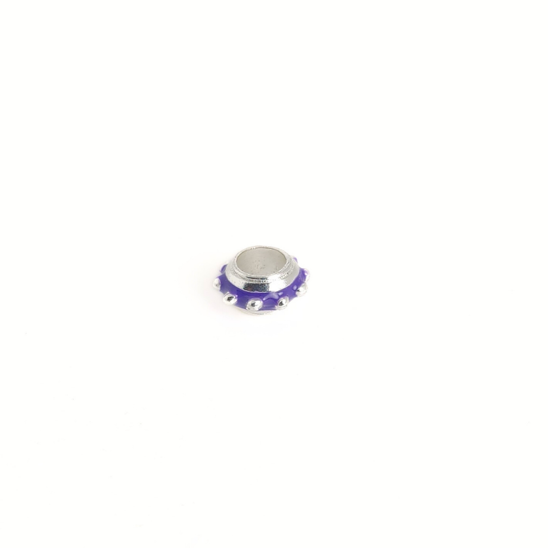 Beaded Rondelle 12x6mm