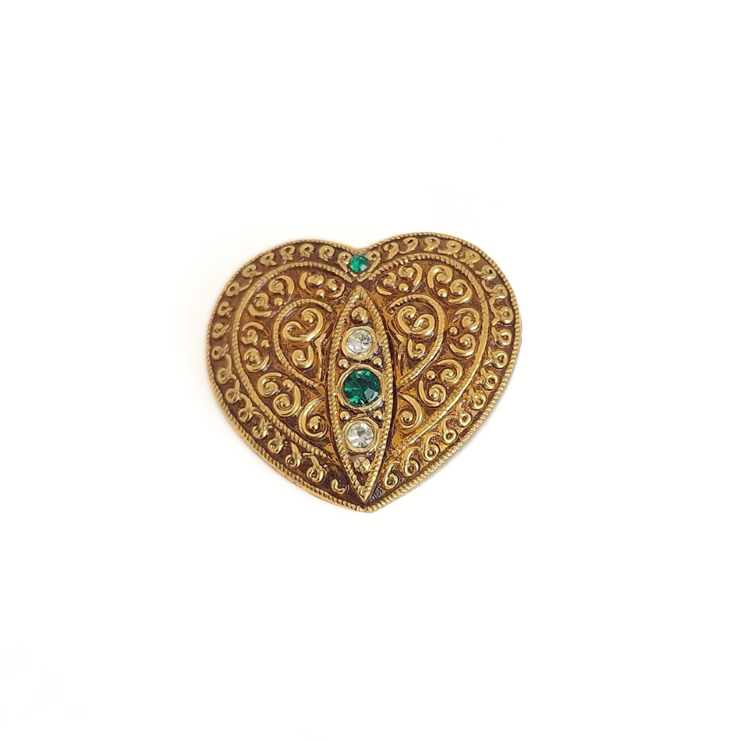 Glass Heart Button