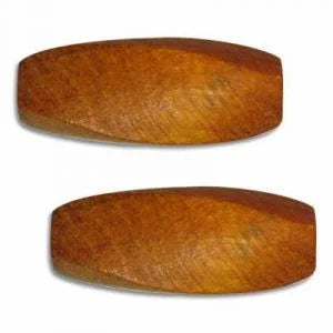 Twist Oval Wood 29x11mm