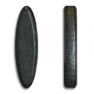 Sliced Oval Wood 43x12mm