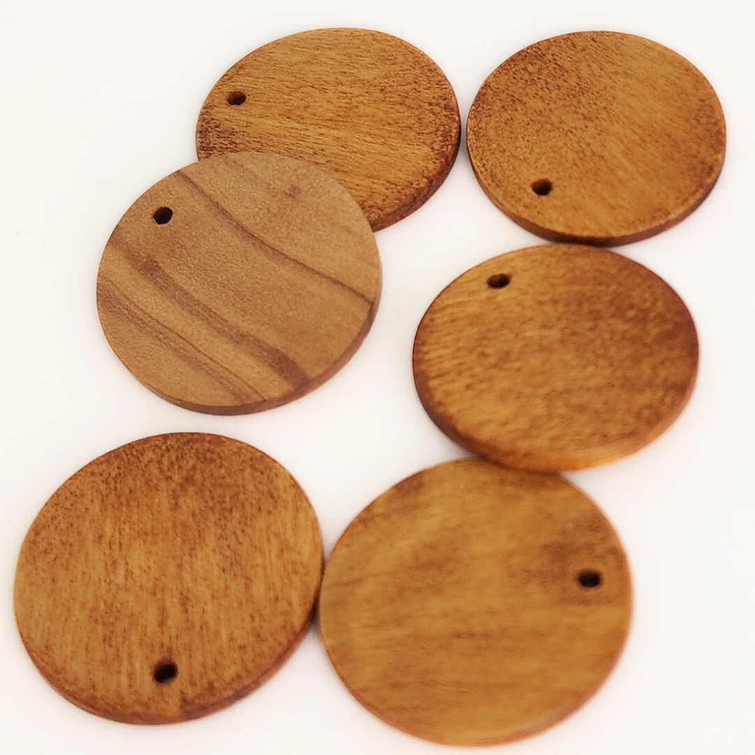 Flat Disc Wood 23mm