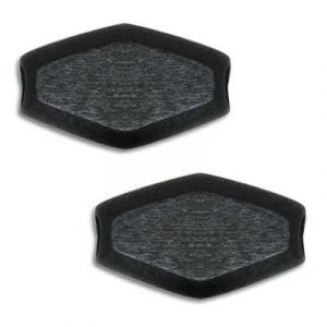 Diamond Oval Wood 20x12mm