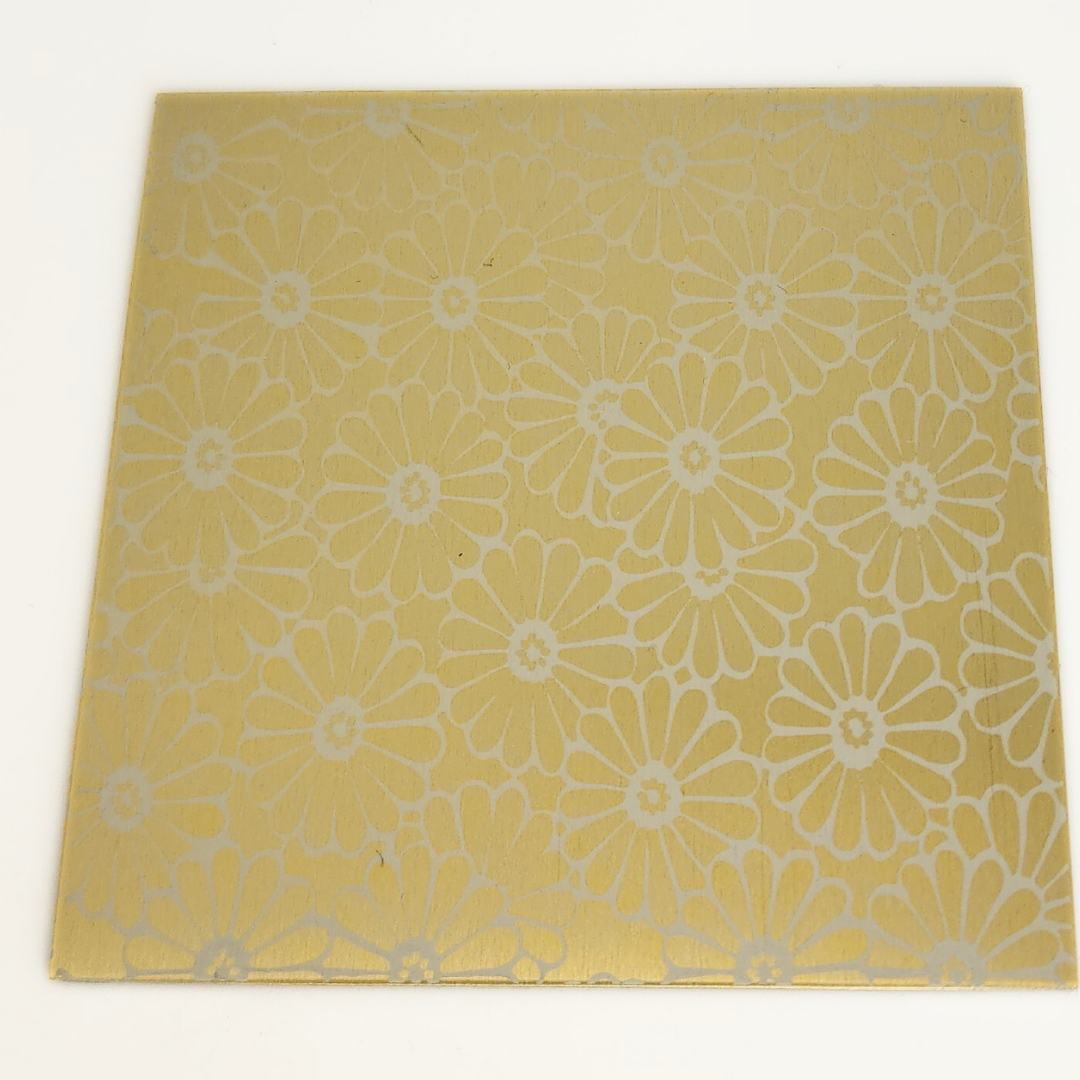 Daisies Aluminum Sheet 3x3"