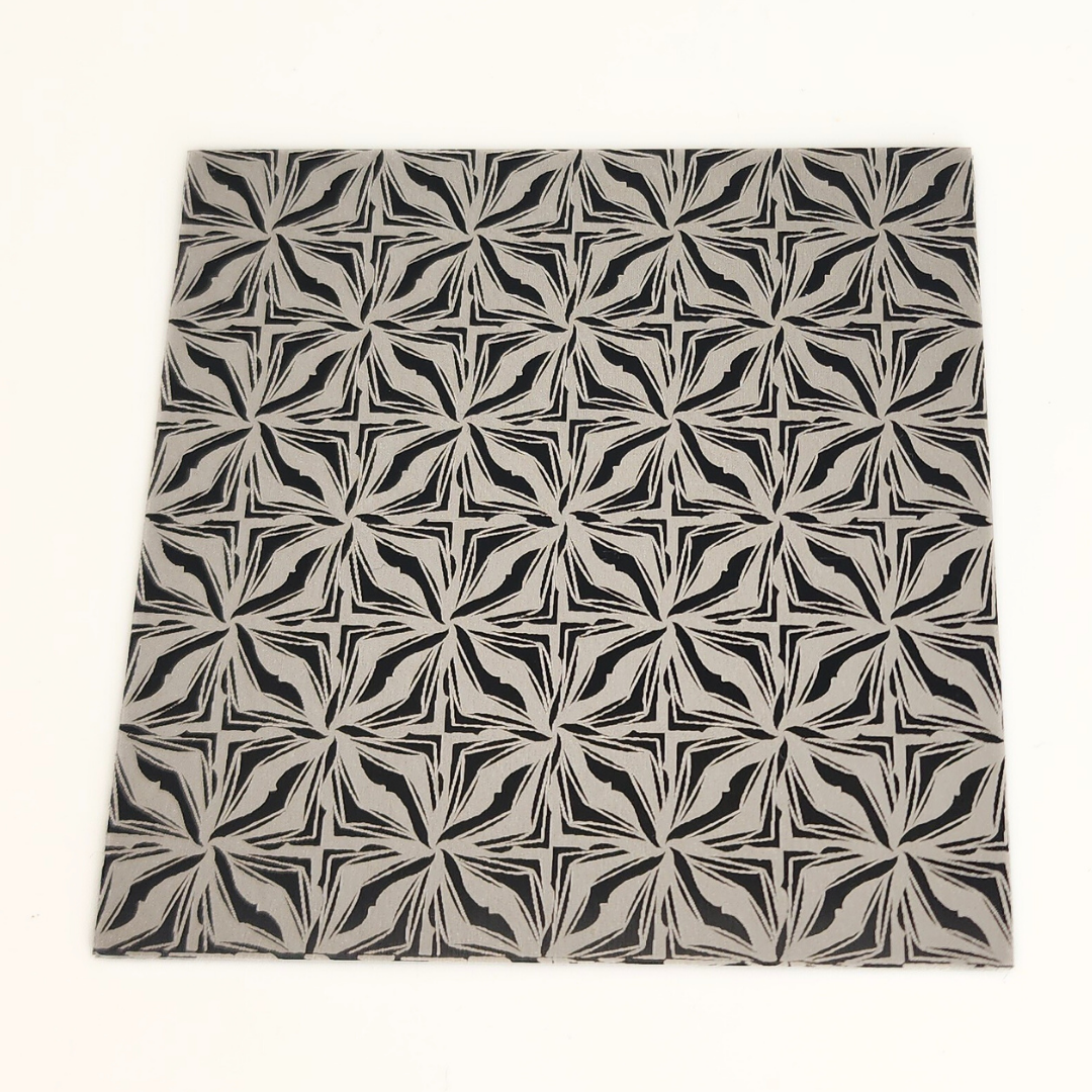 Geo Square Aluminum Sheet 3x3"