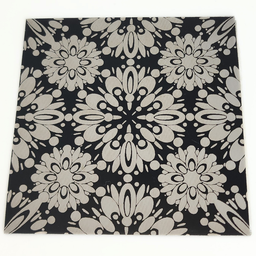 Flower Aluminum Sheet 3x3"
