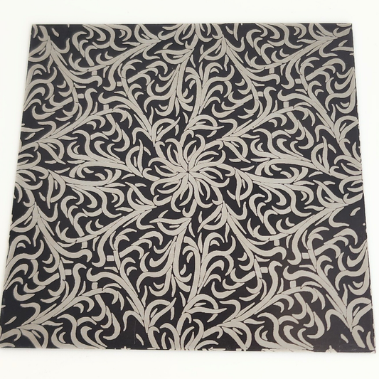 Fern Aluminum Sheet 3x3"