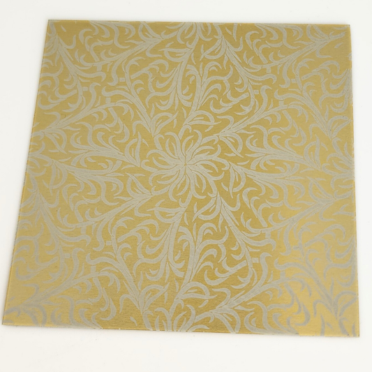 Fern Aluminum Sheet 3x3"