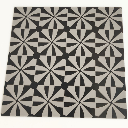 Squares/Circle Aluminum Sheet 3x3"