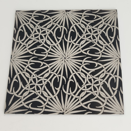 Spirograph Aluminum Sheet 3x3"