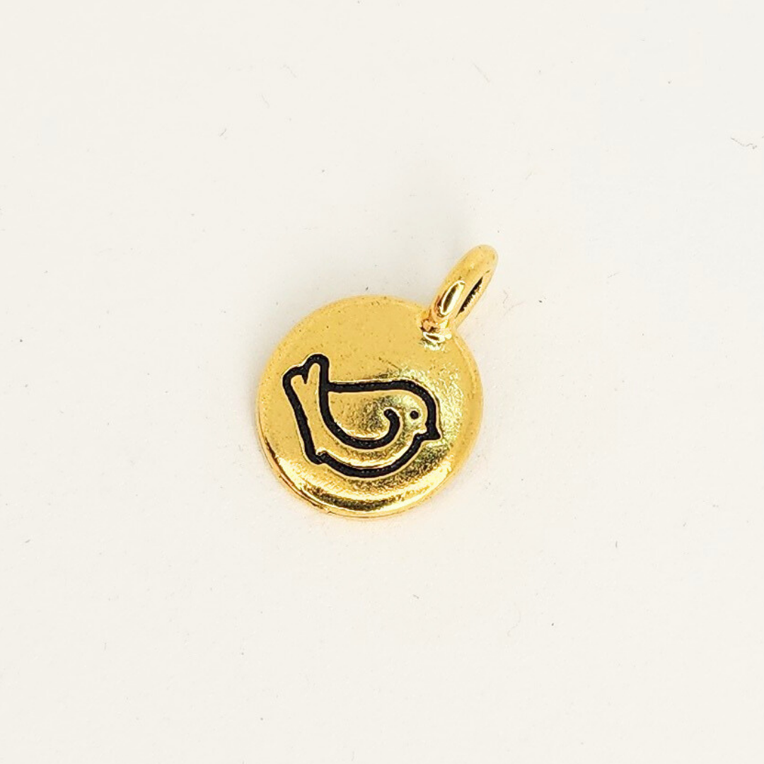Fat Bird Charm 11mm