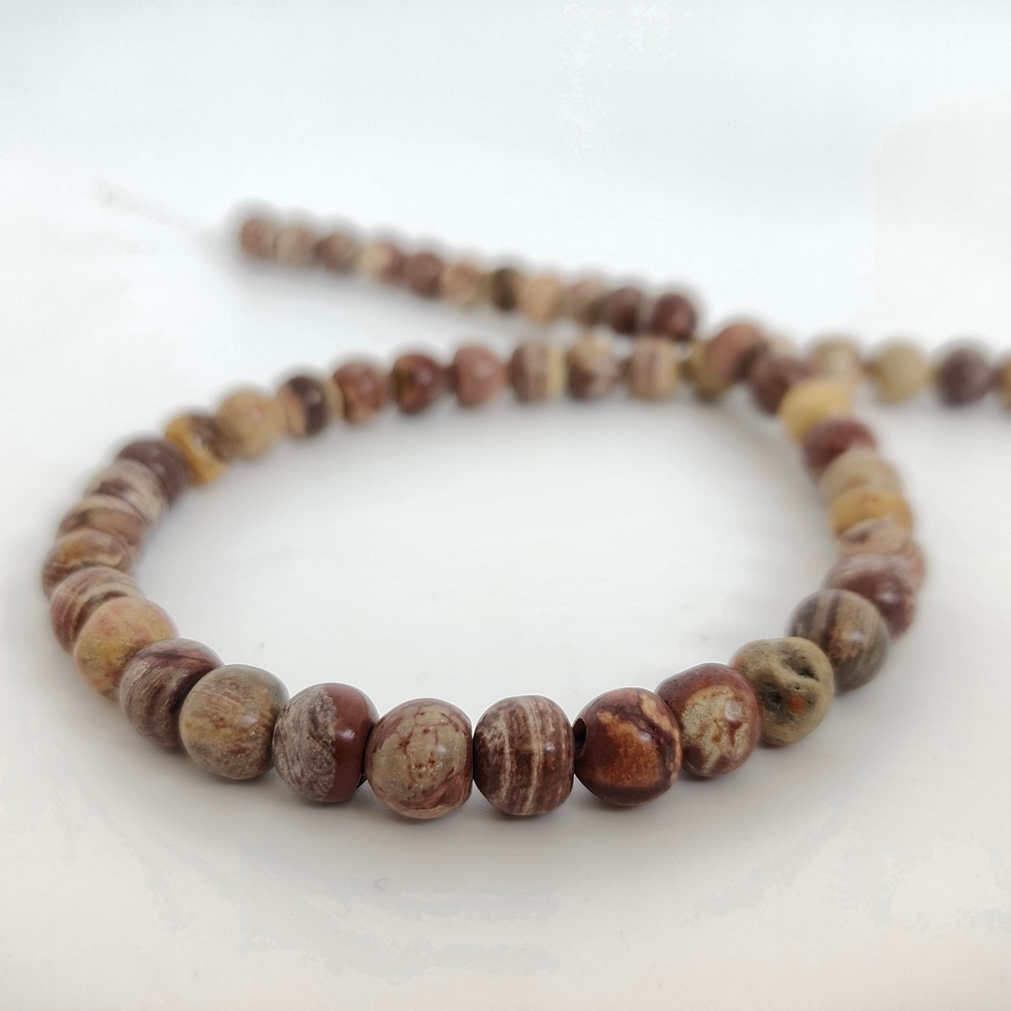 Brecciated Jasper Round 8mm