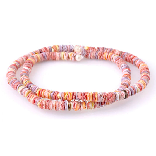 Pectan Shell 5mm Heishi