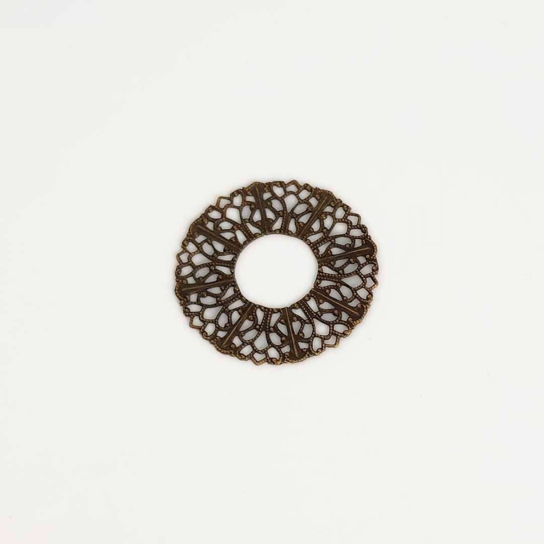 Open Ring Filigree Circle 36mm