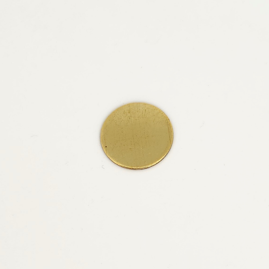'-A- Brass Round 1/2"
