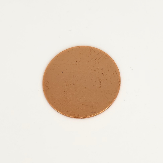 '-B- Copper Round 3/4"