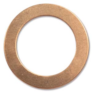 '-E- Copper Round Washer 1.25"