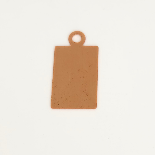 '-B- Copper Rectangle 19x13mm