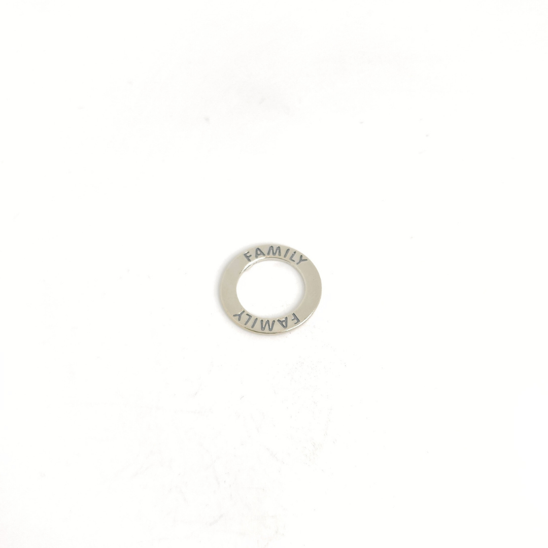 "Family" Message Ring 22mm