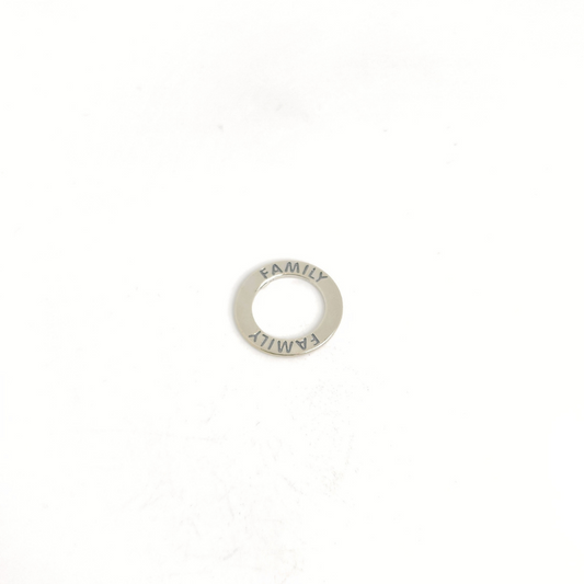 "Family" Message Ring 22mm
