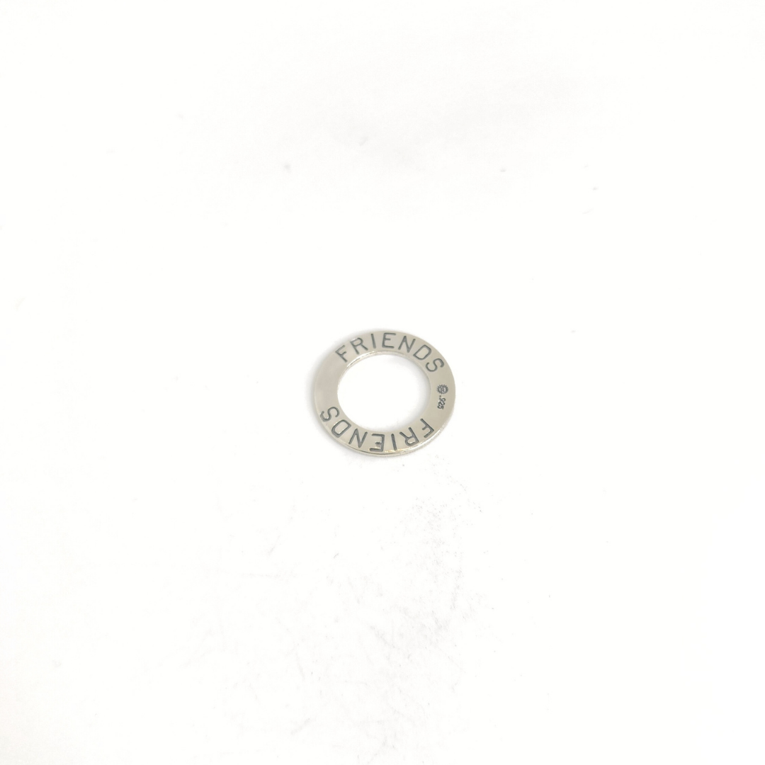 "Friends" Message Ring 22mm
