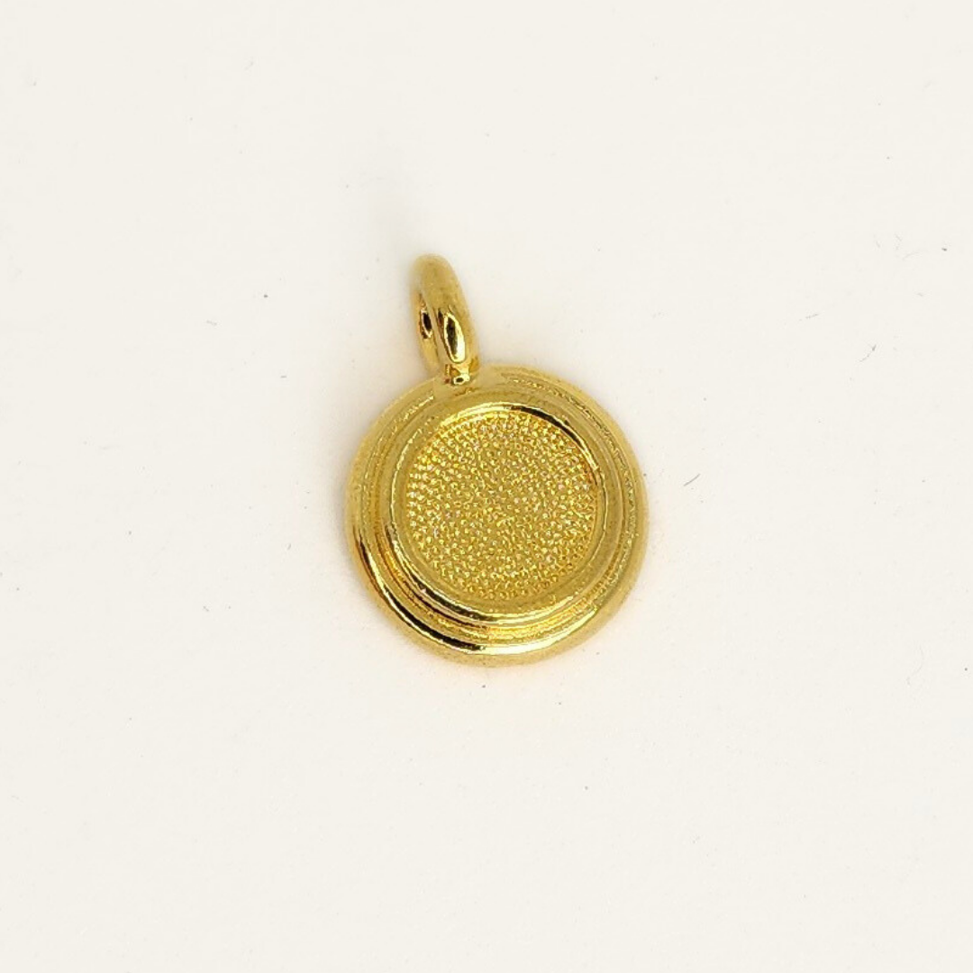 Stepped Bezel Charm 11mm