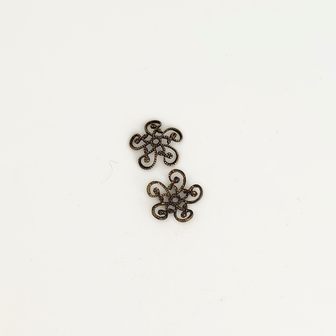 Swirl Filigree Cap 12mm
