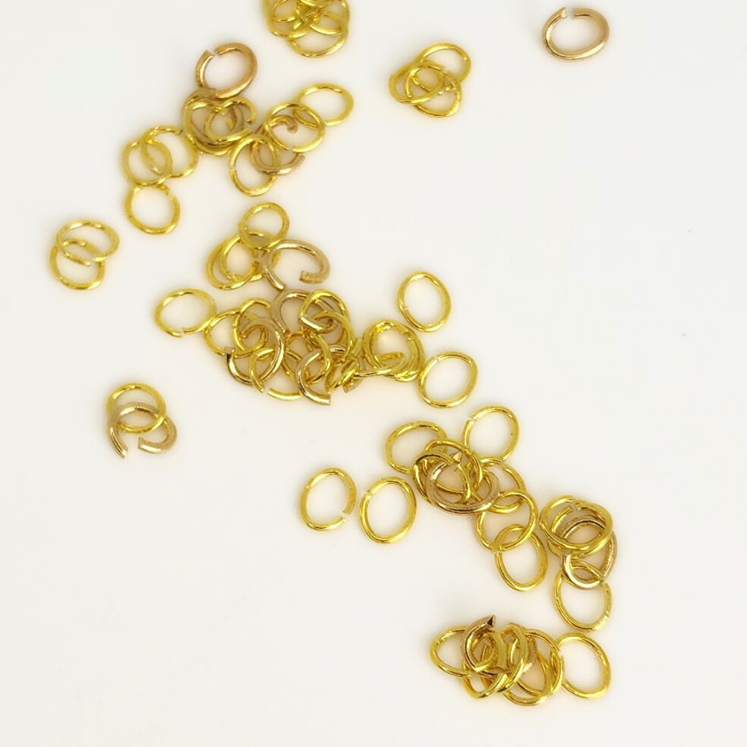 Jump Ring Oval 18g 6x3mm