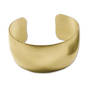 Brass Flat Cuff Bracelet