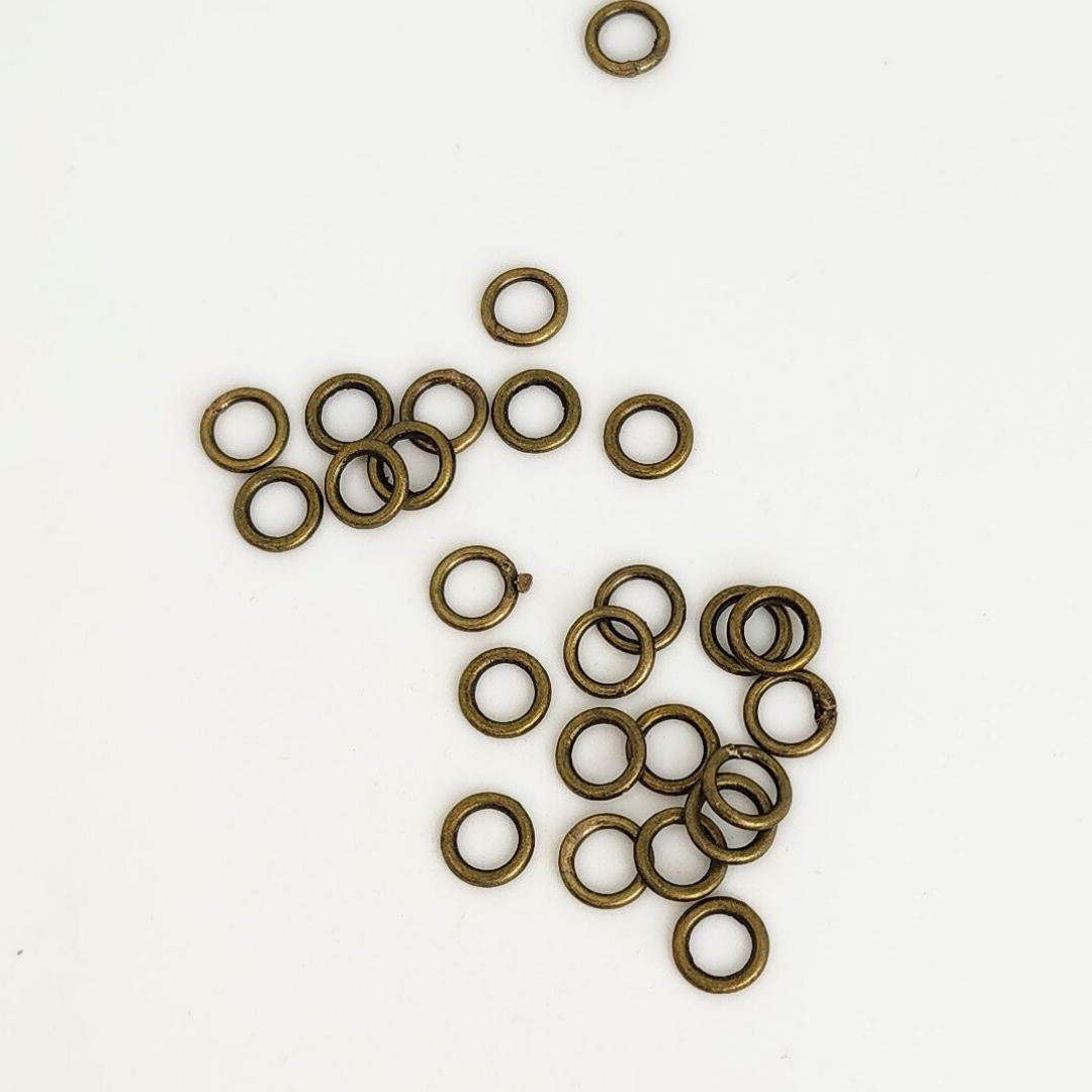 Closed Jump Ring 18g 6mm Bulk